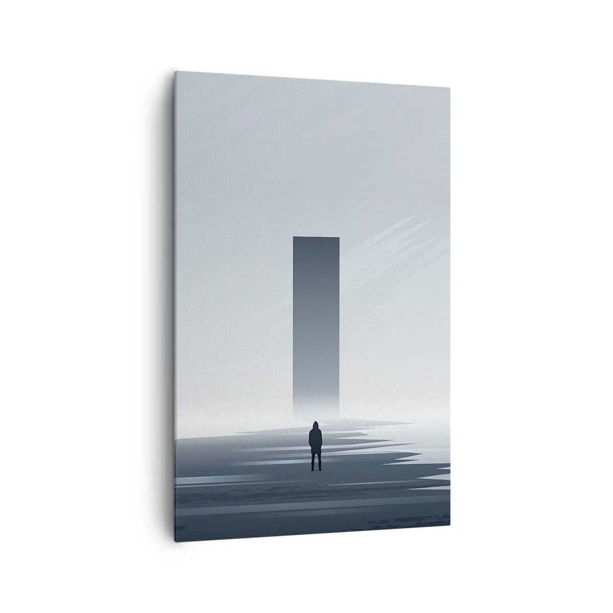 Obraz na plátne - Príležitosť alebo hrozba? - 80x120 cm