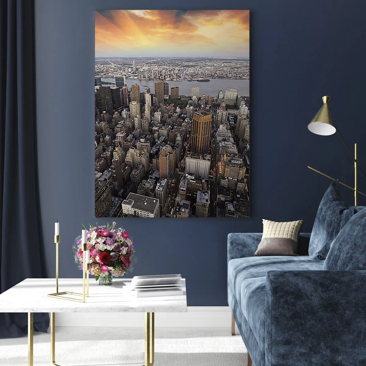 Obraz na skle - Búšiace srdce našej doby - 50x70 cm