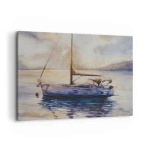 Obraz na plátne - Večer v zátoke - 120x80 cm