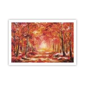 Plagát - Medený les - 91x61 cm
