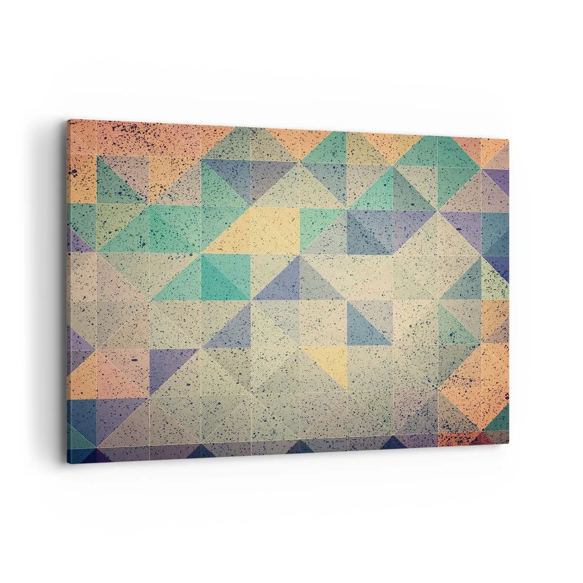 Obraz na plátne - Republika trojuholníkov - 100x70 cm