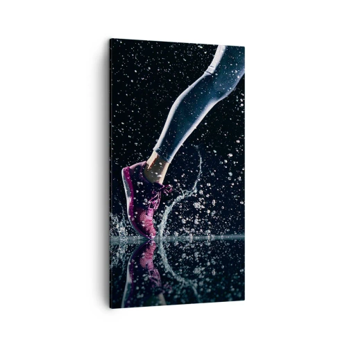 Obraz na plátne - Bež ako vietor - 45x80 cm