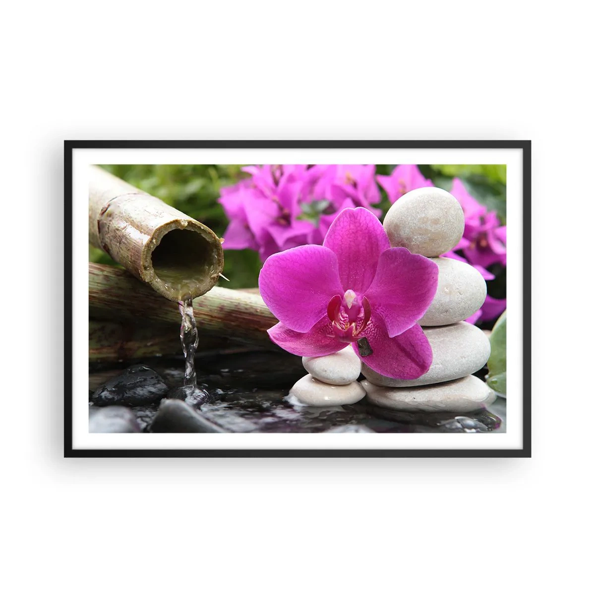 Plagát v čiernom ráme - Už odpočívaš - 91x61 cm