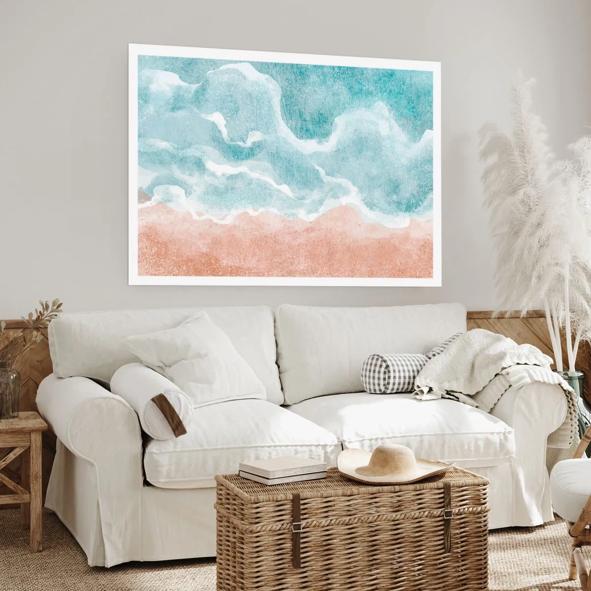 Plagát - Abstrakcia mrakov - 91x61 cm