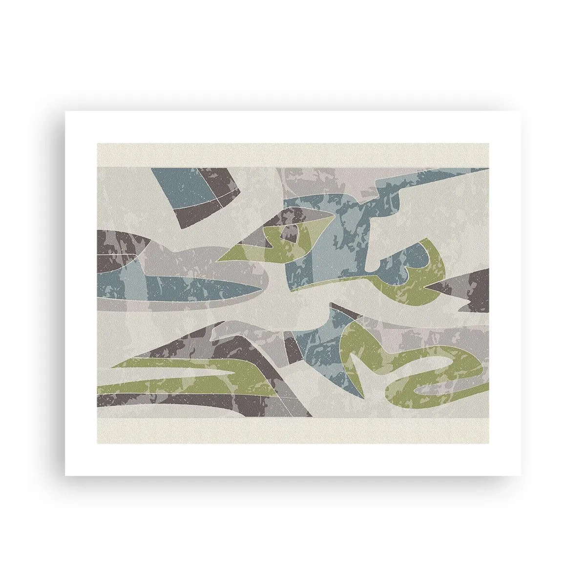 Plagát - Kompozícia za sklom - 50x40 cm