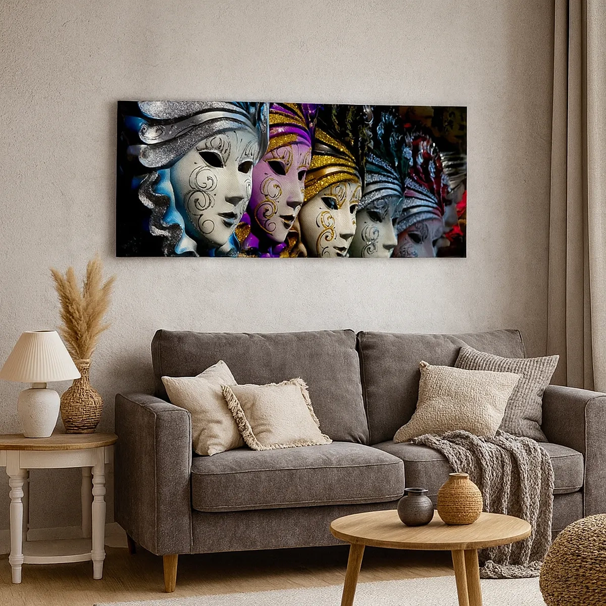 Obraz na plátne - Tajomstvo v zlatej a v striebornej - 30x30 cm