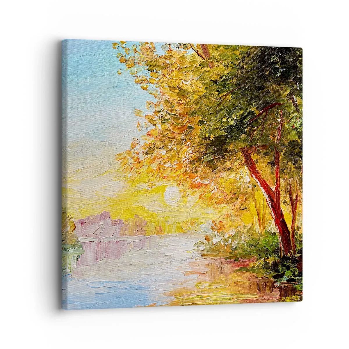 Obraz na plátne - Et in Arcadia ego - 30x30 cm