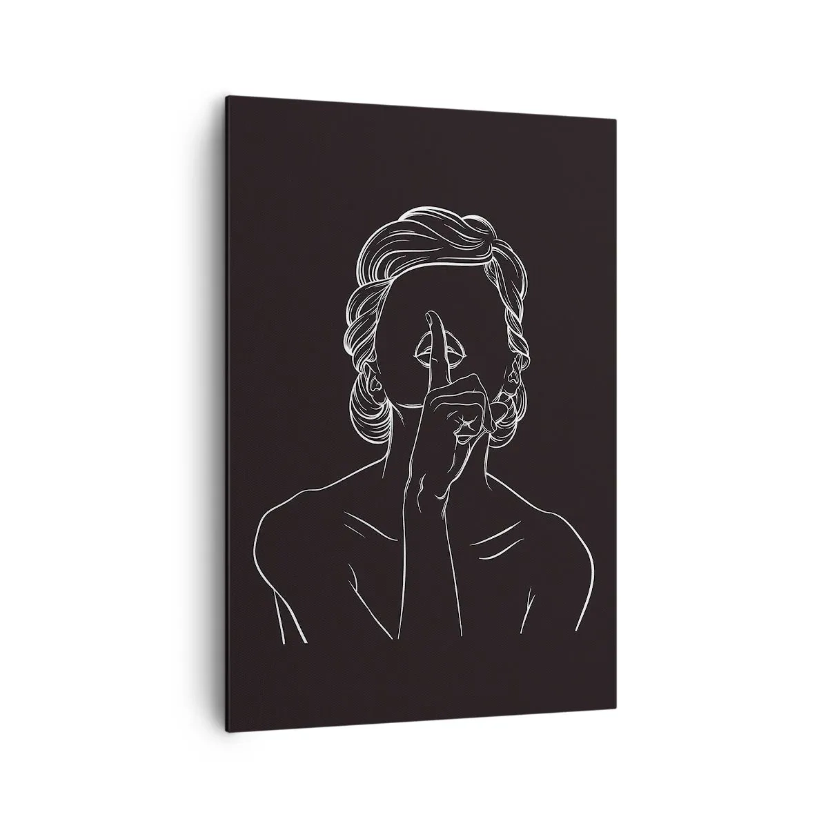 Obraz na plátne - Krása rozkvitá v tichu - 70x100 cm