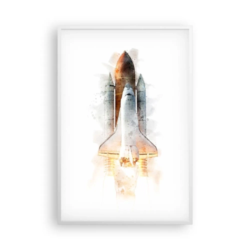 Plagát v bielom ráme - Prieskumníci do toho - 61x91 cm