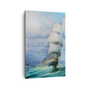 Obraz na plátne - Šťastnú cestu - 80x120 cm