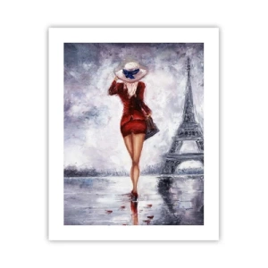 Plagát - Parížske symboly - 40x50 cm