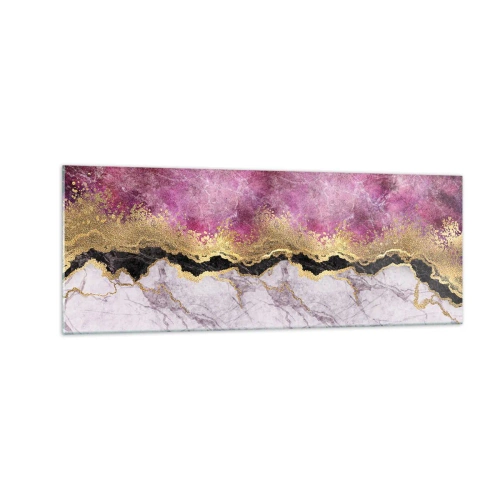 Obraz na skle - Na hranici - 140x50 cm