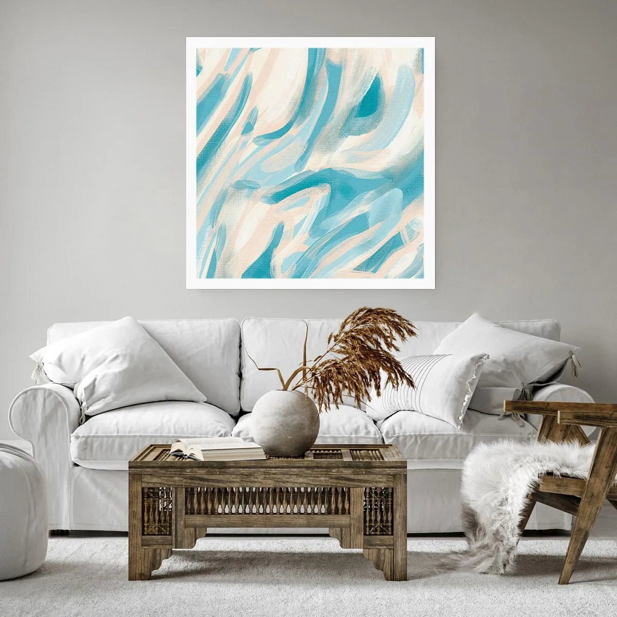 Plagát - Jarné závany - 60x60 cm