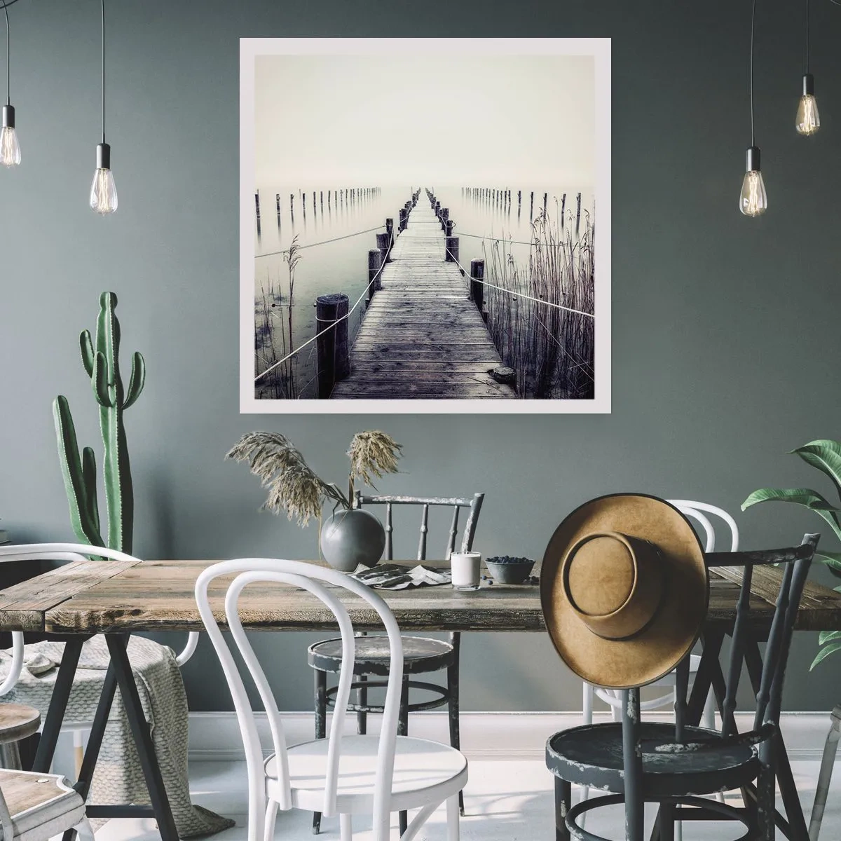 Plagát - Ponor sa do pokoja - 50x50 cm