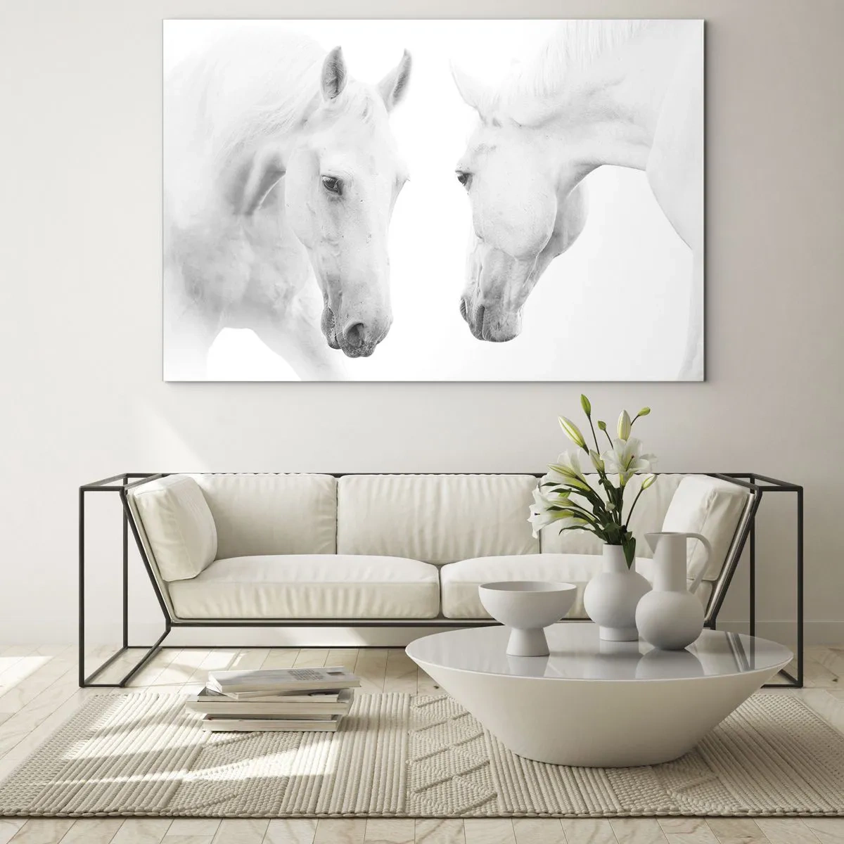 Obraz na skle - Je to priateľstvo…? - 120x80 cm