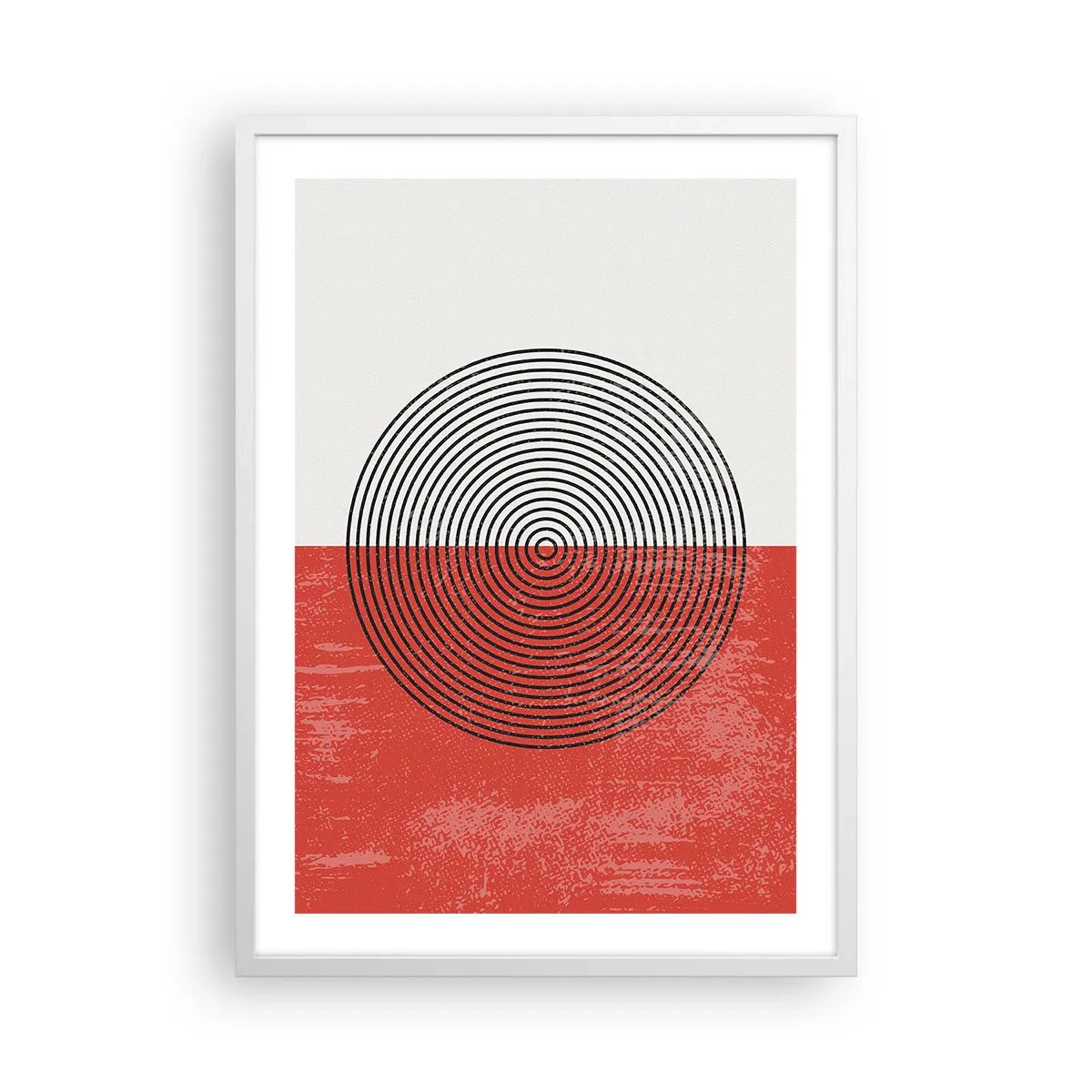 Plagát v bielom ráme - Presný zásah - 50x70 cm