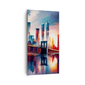 Obraz na plátne - Famózny New York - 65x120 cm