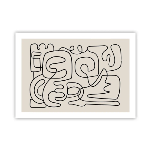 Plagát - Podľa stopy - 70x50 cm