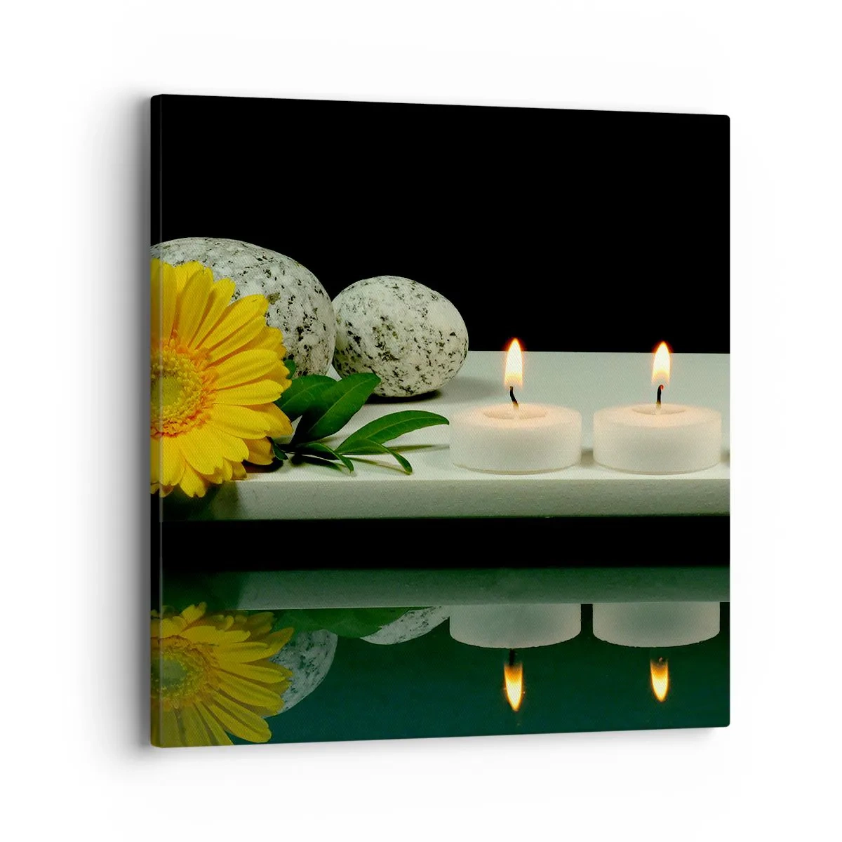 Obraz na plátne - Ukojenie zmyslov - 40x40 cm