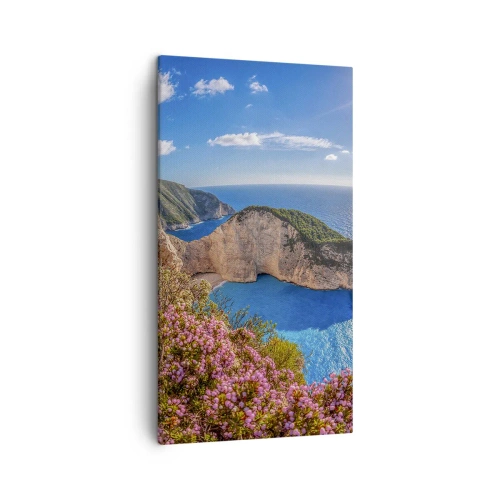 Obraz na plátne - Moje veľké grécke prázdniny - 45x80 cm