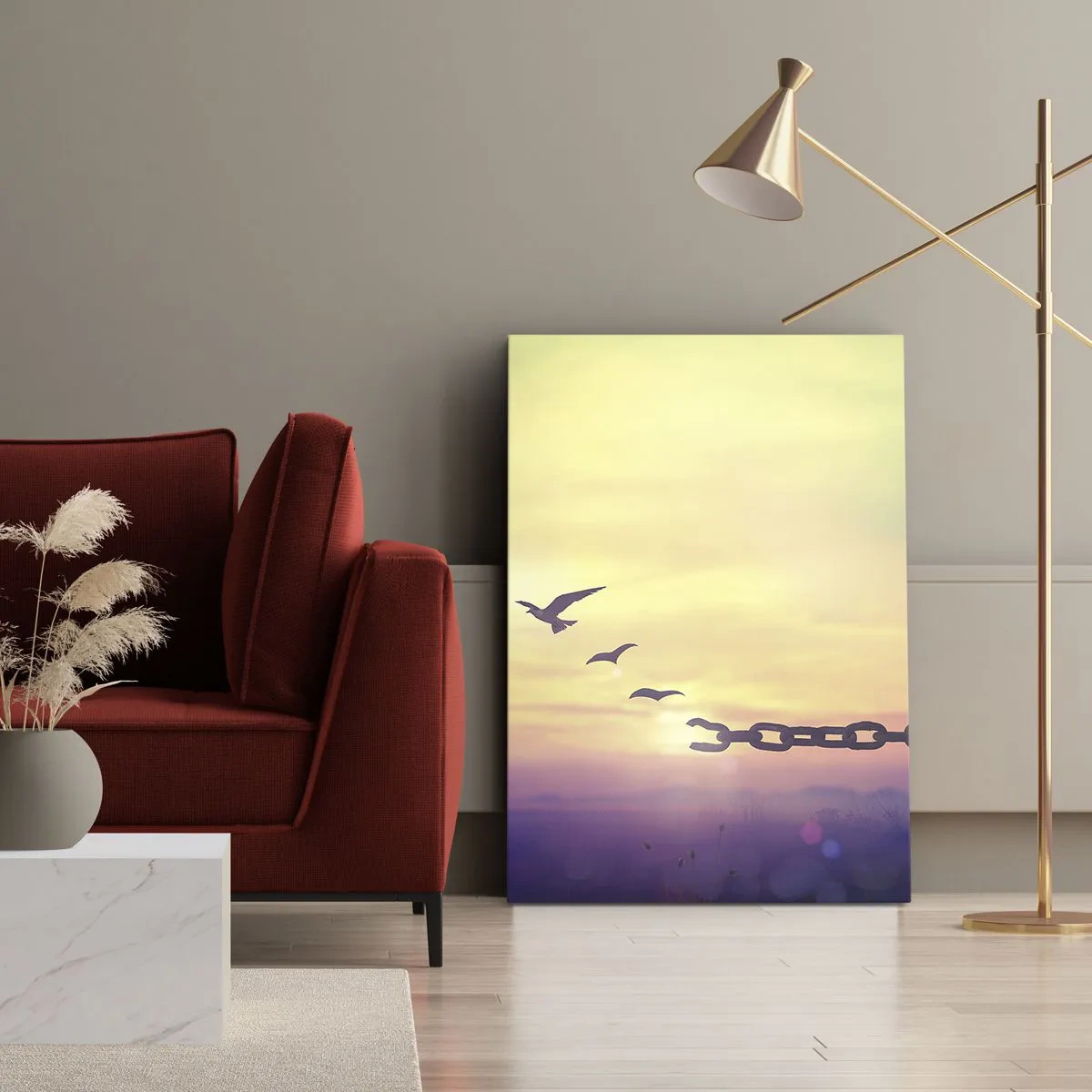 Obraz na plátne - Víťazstvo slobody - 50x70 cm