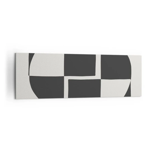 Obraz na plátne - Antitéza – syntéza - 160x50 cm