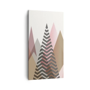 Obraz na plátne - Pyramidálny pohľad - 45x80 cm