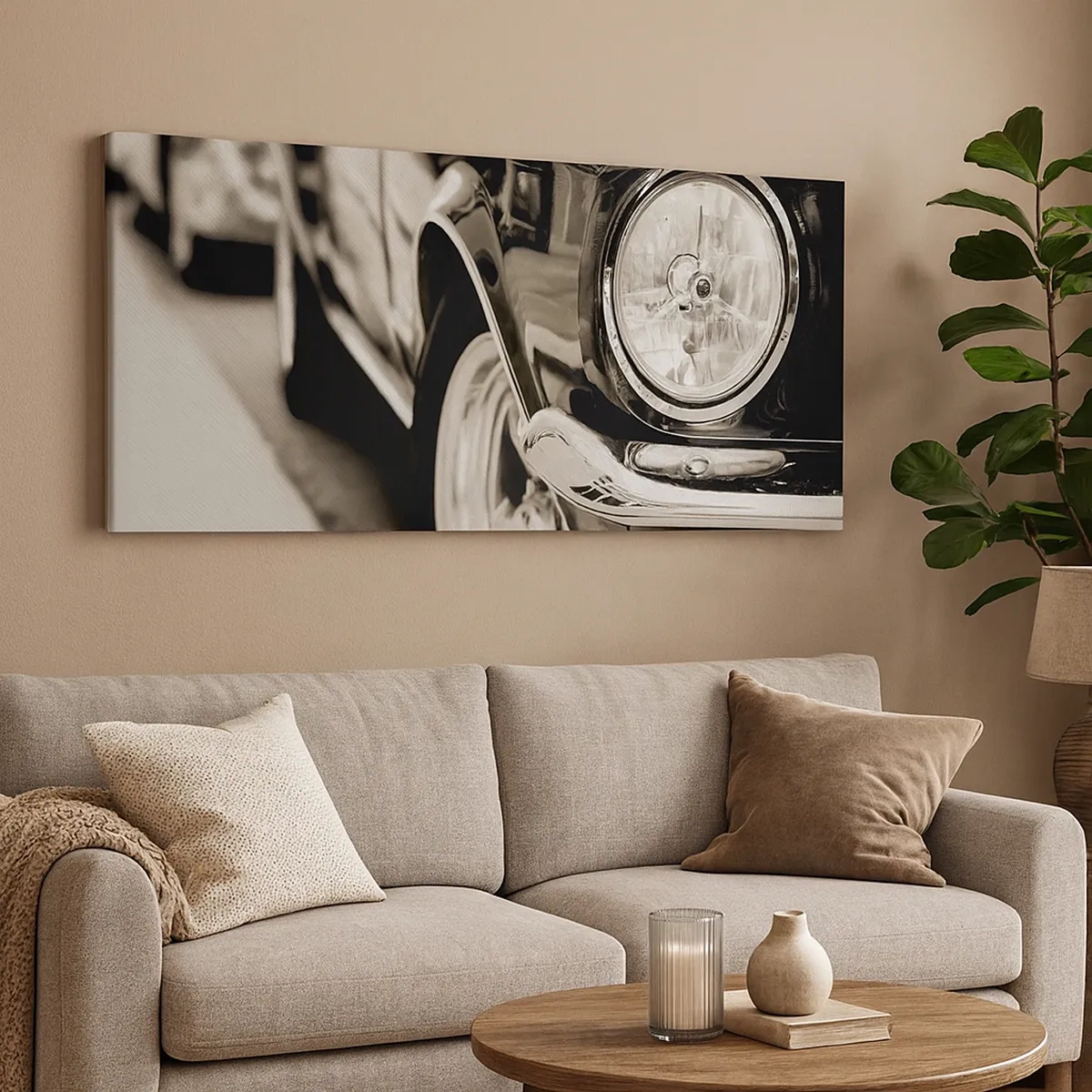 Obraz na plátne - Nepominuteľný lesk - 30x30 cm