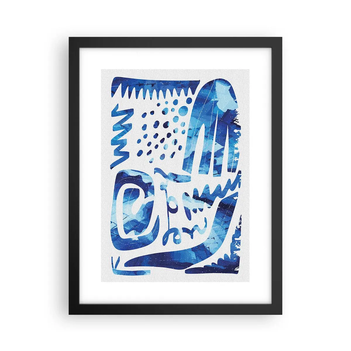 Plagát v čiernom ráme - Späť ku koreňom - 30x40 cm