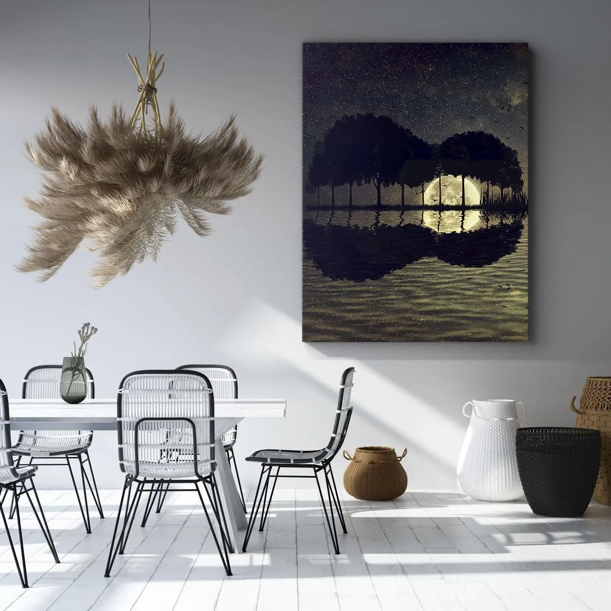Obraz na plátne - Noc na konci sveta - 50x70 cm