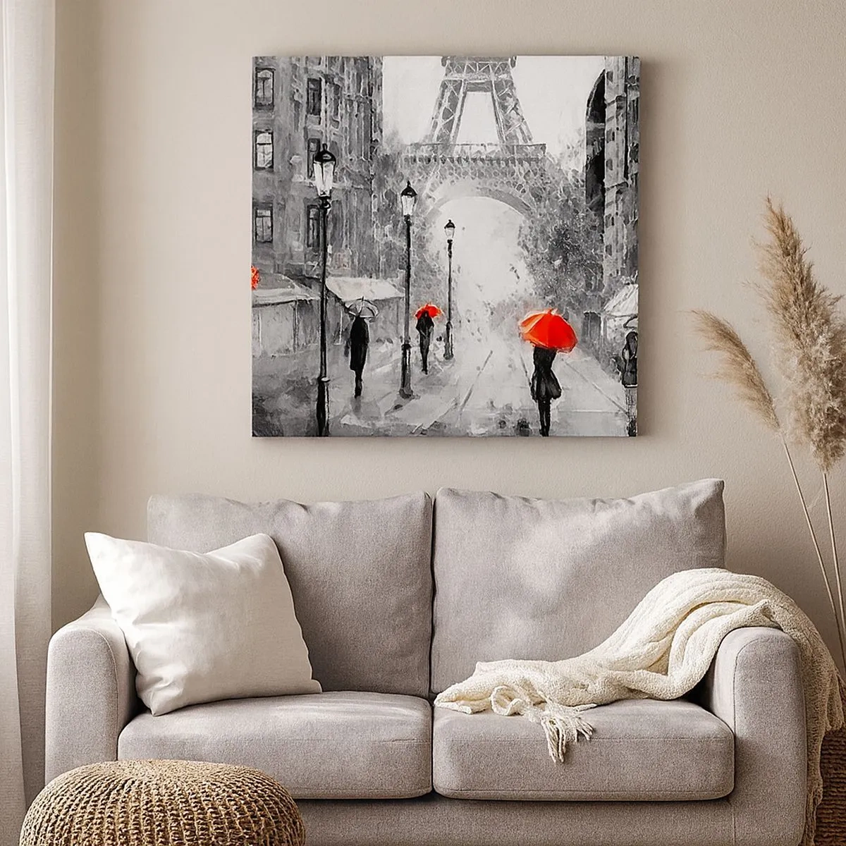 Obraz na plátne - Všetky cesty vedú k nej - 30x30 cm