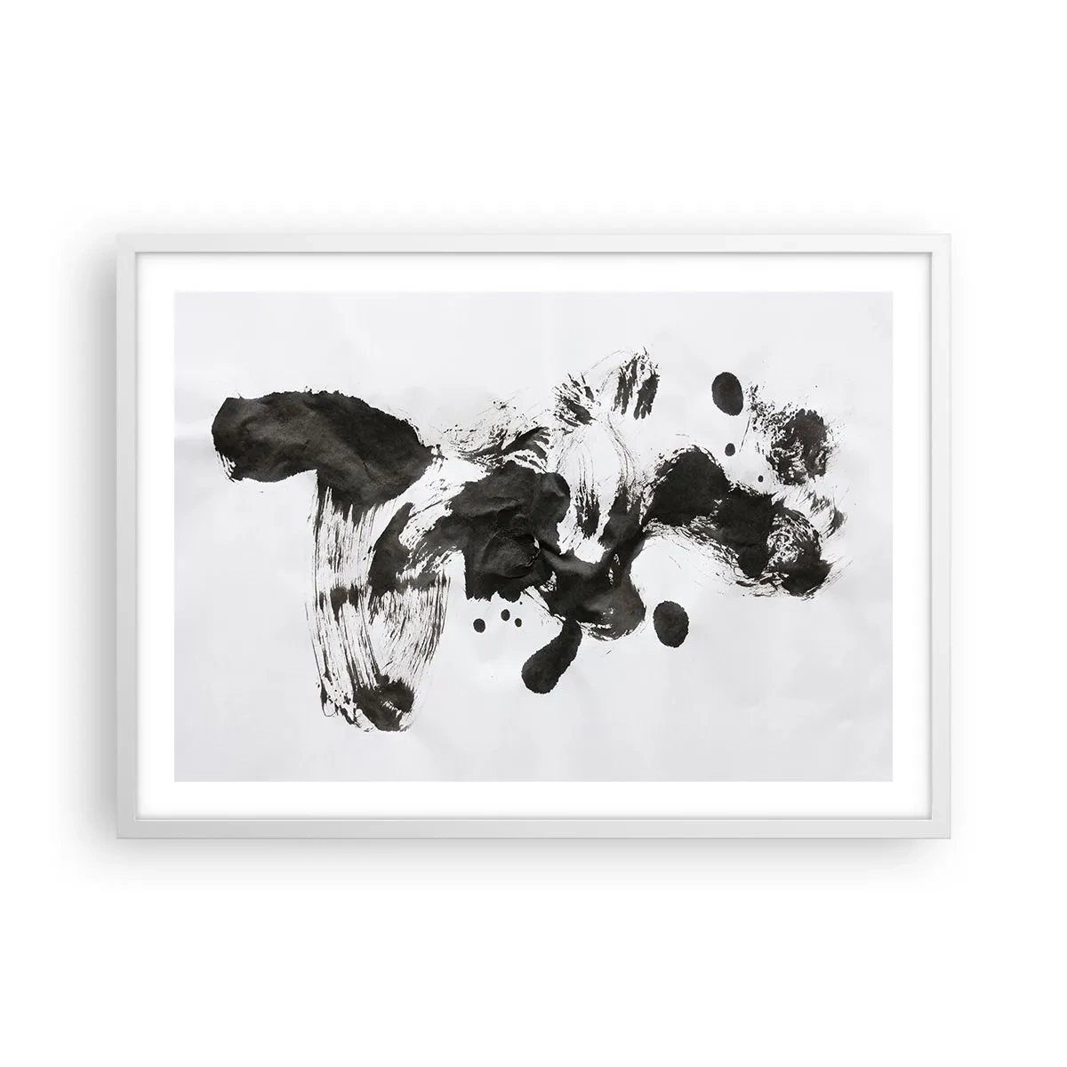 Plagát v bielom ráme - Metóda v šialenstve? - 70x50 cm