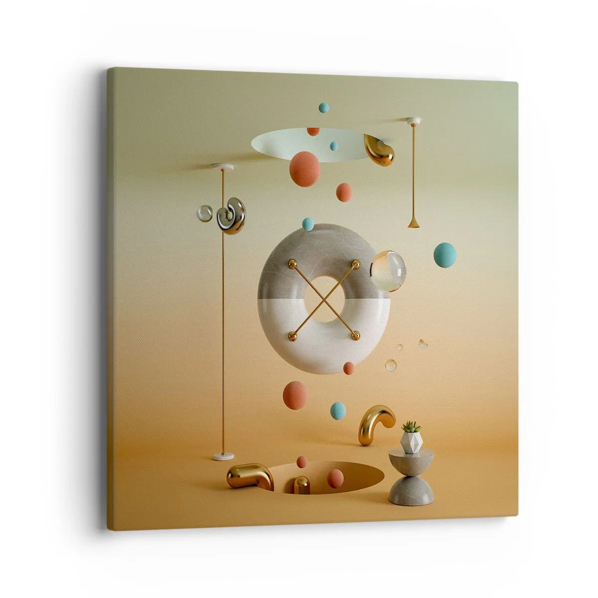 Obraz na plátne - Všetko je možné - 40x40 cm