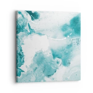 Obraz na plátne - Povodie modrej - 30x30 cm