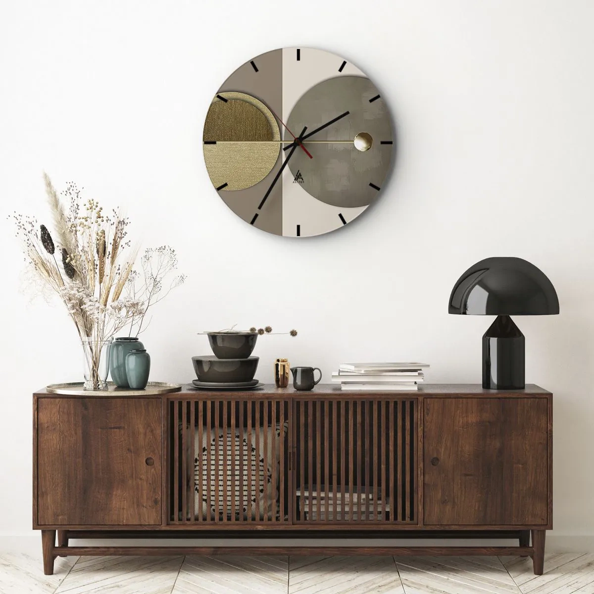 Nástenné hodiny - Dokonalá rovnováha - 30x30 cm