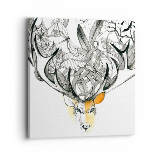 Obraz na plátne - Rohy hojnosti - 40x40 cm