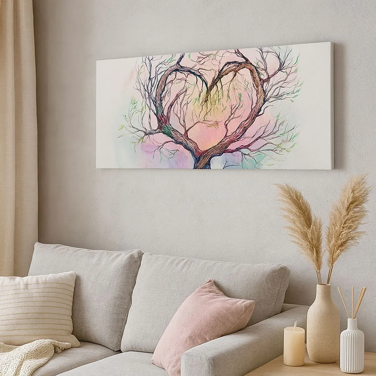 Obraz na plátne - Spoločne proti víchriciam - 100x40 cm