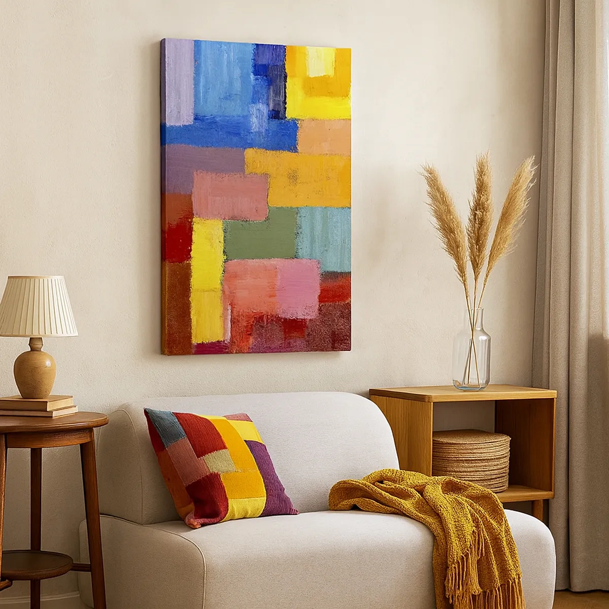 Obraz na plátne - Každý iný, všetky farebné - 50x70 cm