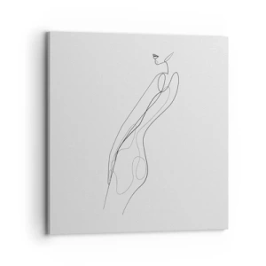 Obraz na plátne - Iba sľub - 70x70 cm