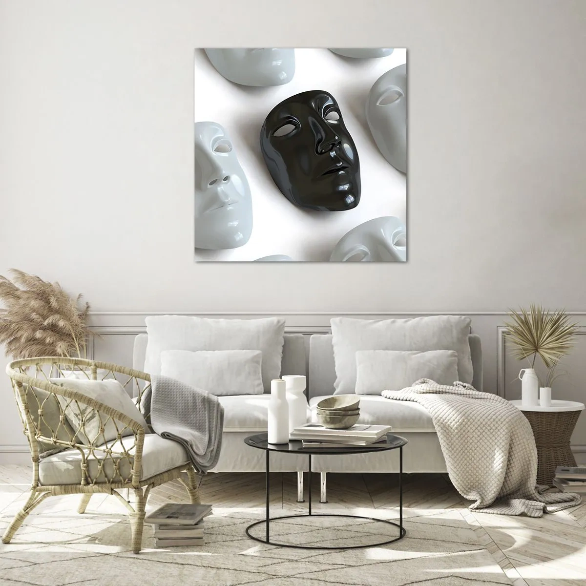 Obraz na skle - Ako sa odlíšiť? - 70x70 cm