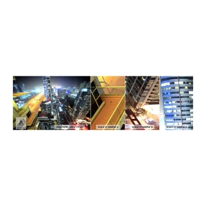 Vzorka Fototapeta Standard Eco - Zázrak na púšti - Mesto, Dubaj, Architektúra - 100x30 cm