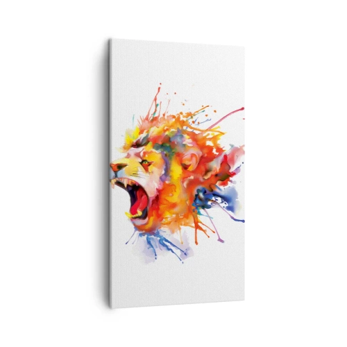 Obraz na plátne - Vybuchnúť hnevom  - 45x80 cm