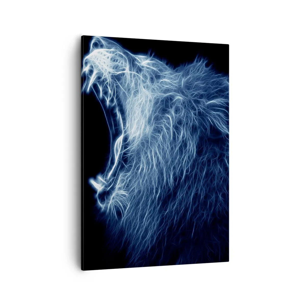 Obraz na plátne - Ohnivý hnev kráľa - 50x70 cm