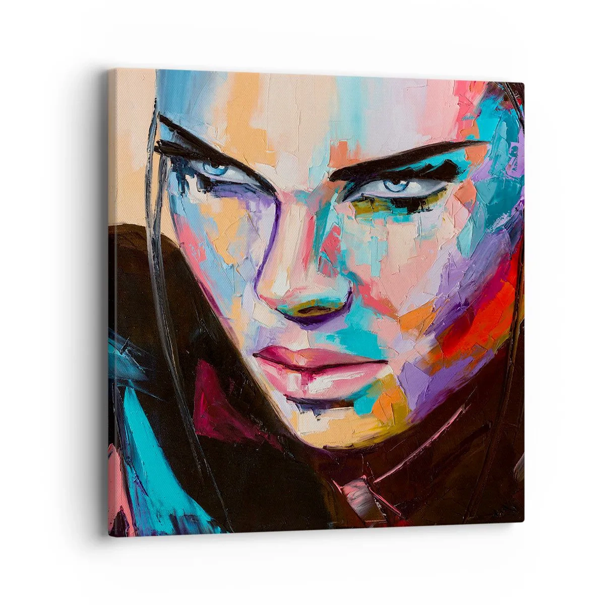 Obraz na plátne - Divokosť v srdci - 40x40 cm