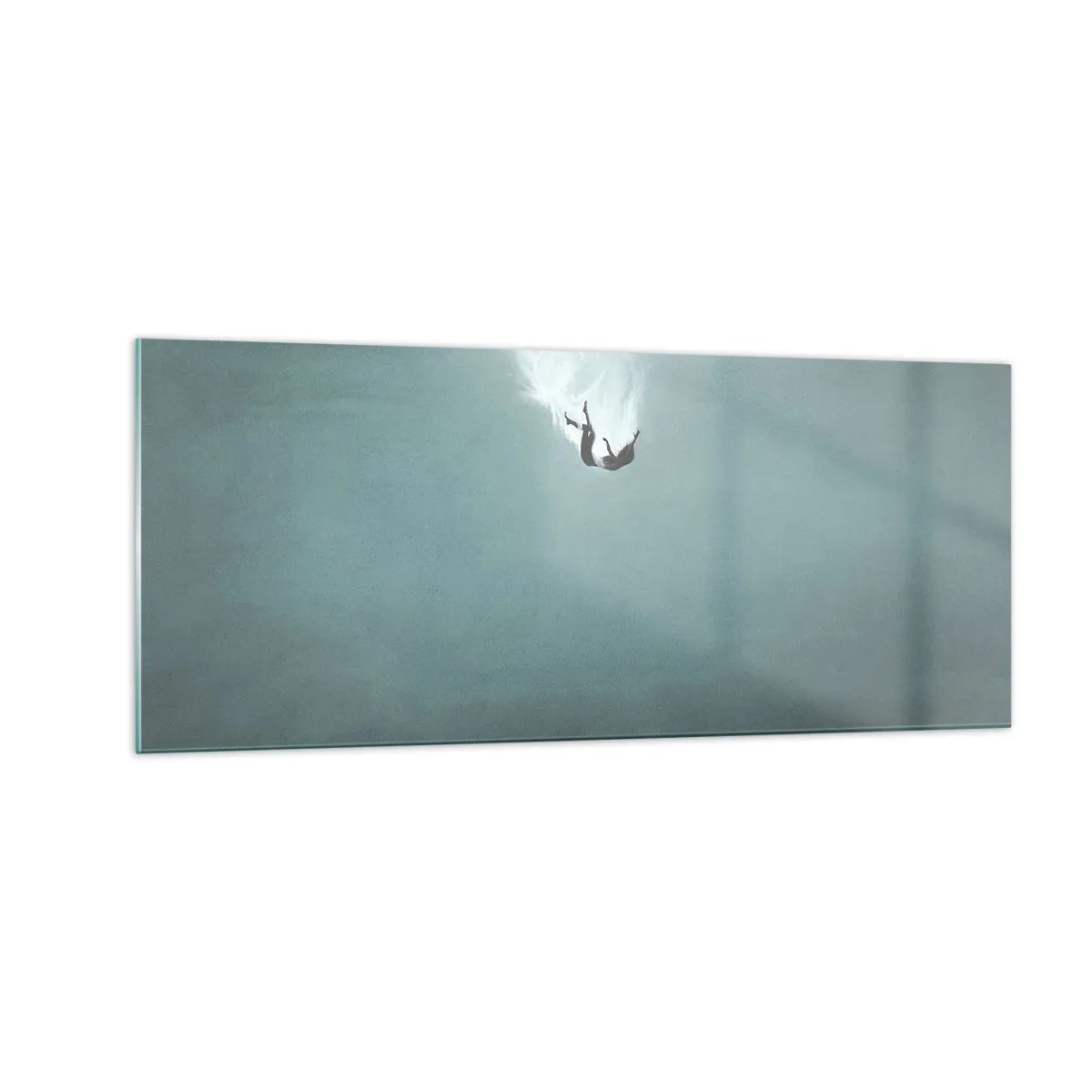 Obraz na skle - V objatí oceánu - 100x40 cm