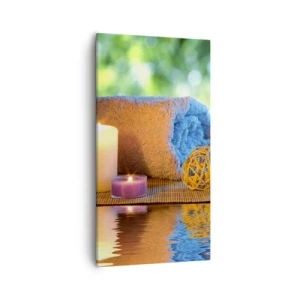 Obraz na plátne - Čas pre telo - 55x100 cm