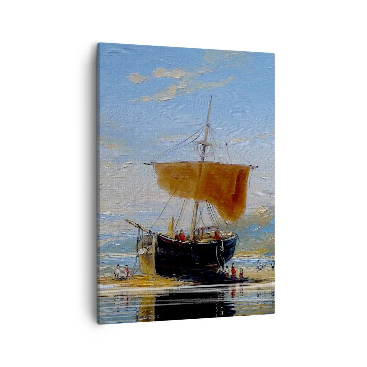 Obraz na plátne - Voda, zem, vzduch - 50x70 cm