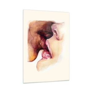 Obraz na skle - Ako noc a deň, zem a nebo - 50x70 cm