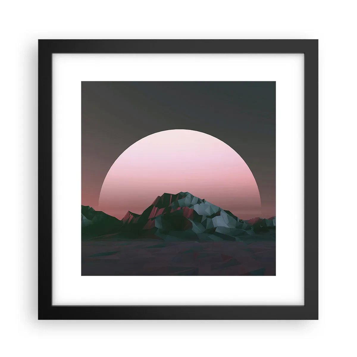 Plagát v čiernom ráme - V susednej galaxii - 30x30 cm