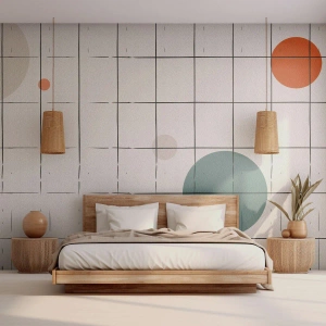 Fototapeta Standard Eco - Uväznené. My alebo ony? - Pozadie, Kolesá, Mriežka - 400x280 cm